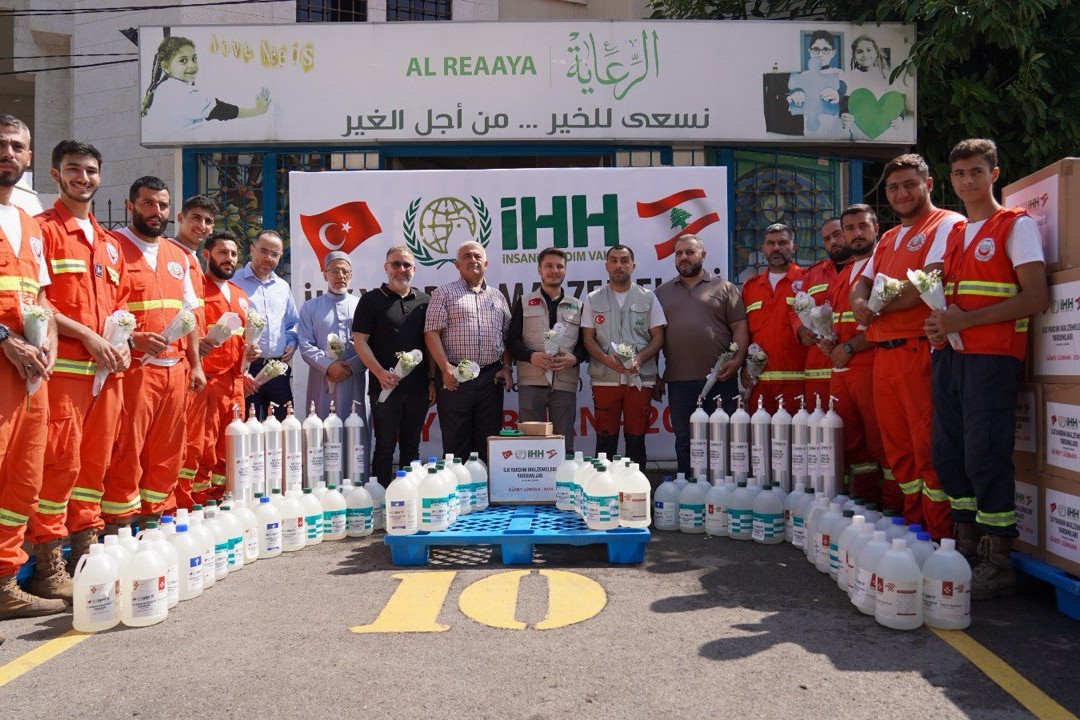 İHH-nin Livana humanitar yardımı davam edir