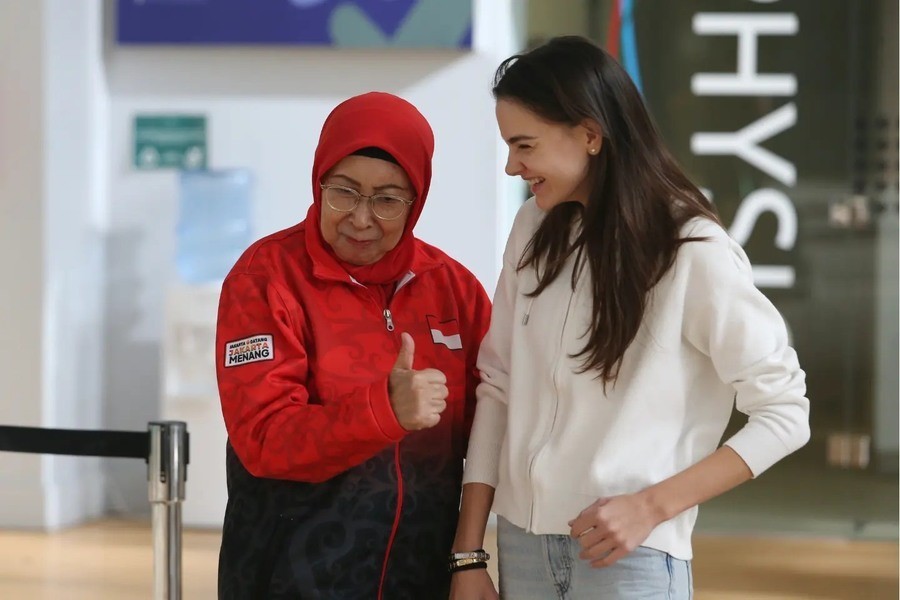 Azərbaycanda gənc gimnastlar yüksək potensiala malikdirlər - Arijali Nişa Neqaka
