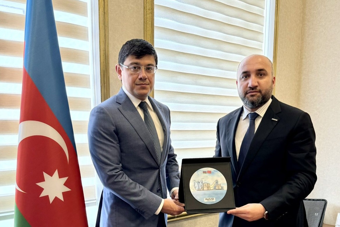 MÜSİAD Azərbaycanın sədri ilə Diaspora sədri arasında görüş olub