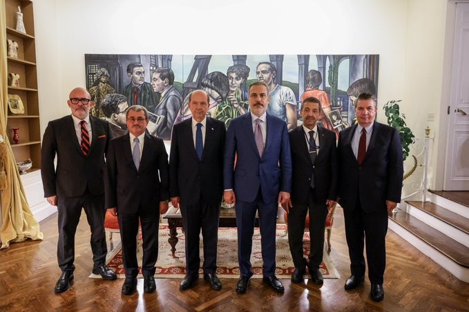 Nazir Fidan KKTC-nin prezidenti və Xarici işlər naziri ilə görüşüb