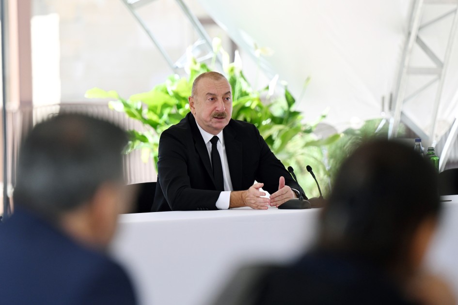 Prezident İlham Əliyev: Bugünkü gün anti-Azərbaycan qüvvələr üçün matəm günüdür