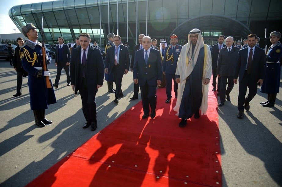 Birləşmiş Ərəb Əmirliklərinin Prezidenti Şeyx Məhəmməd bin Zayed Əl Nəhyanın Azərbaycana rəsmi səfəri başa çatıb