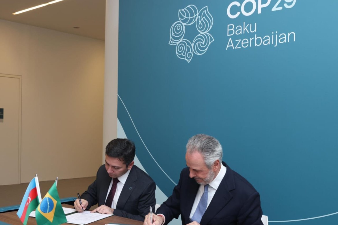 Azərbaycan və Braziliya arasında B2B iqlim tərəfdaşlığı üzrə Anlaşma Memorandumu imzalanıb