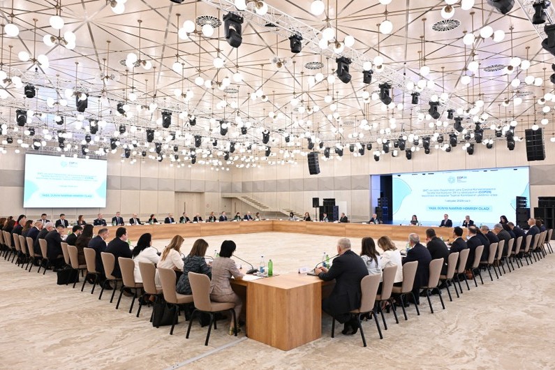 COP29 ilə əlaqədar Təşkilat Komitəsinin yeddinci iclası keçirilib (FOTO)