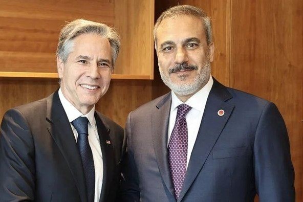 Antoni Blinken və Hakan Fidan İstanbulda görüşüb