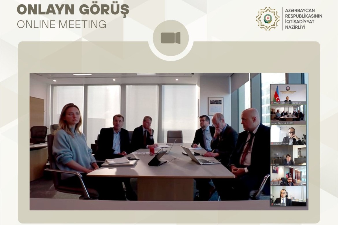 İqtisadiyyat naziri AYİB-in birinci vitse-prezidenti ilə görüş keçirib