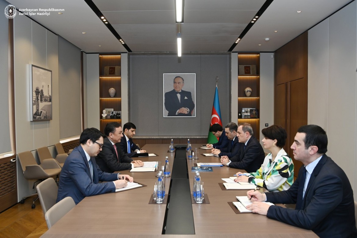 Ceyhun Bayramov TDT baş katibi ilə görüşüb