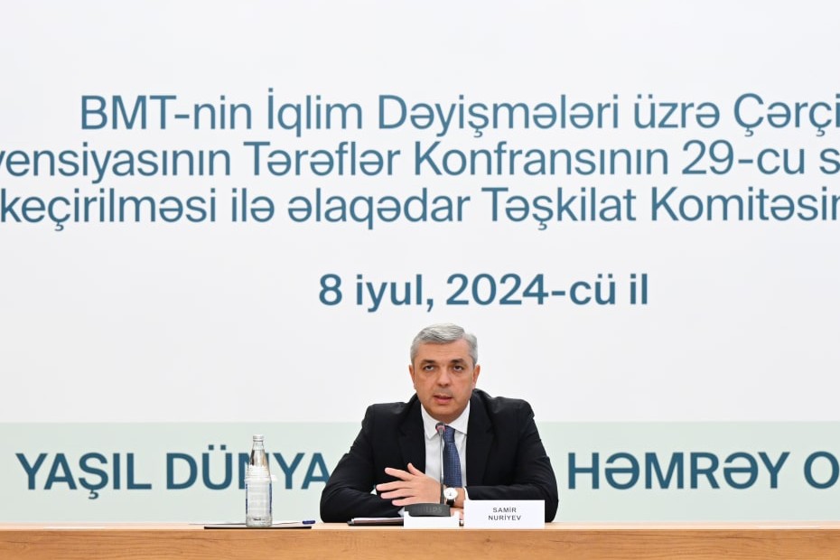 Bir sıra nüfuzlu əcnəbi şəxslərdən ibarət COP29 Beynəlxalq Məşvərət Komitəsi yaradılır