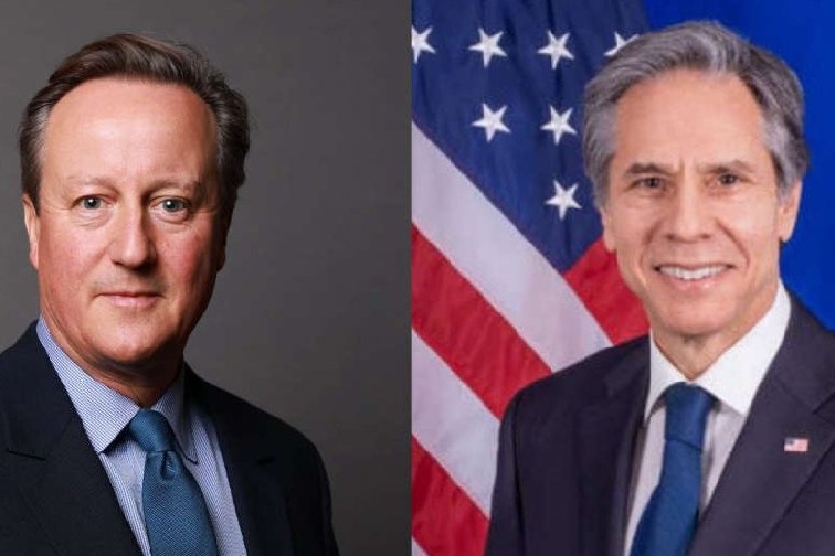 Blinken Böyük Britaniyanın XİN rəhbəri ilə Qəzzadakı humanitar vəziyyəti müzakirə edib