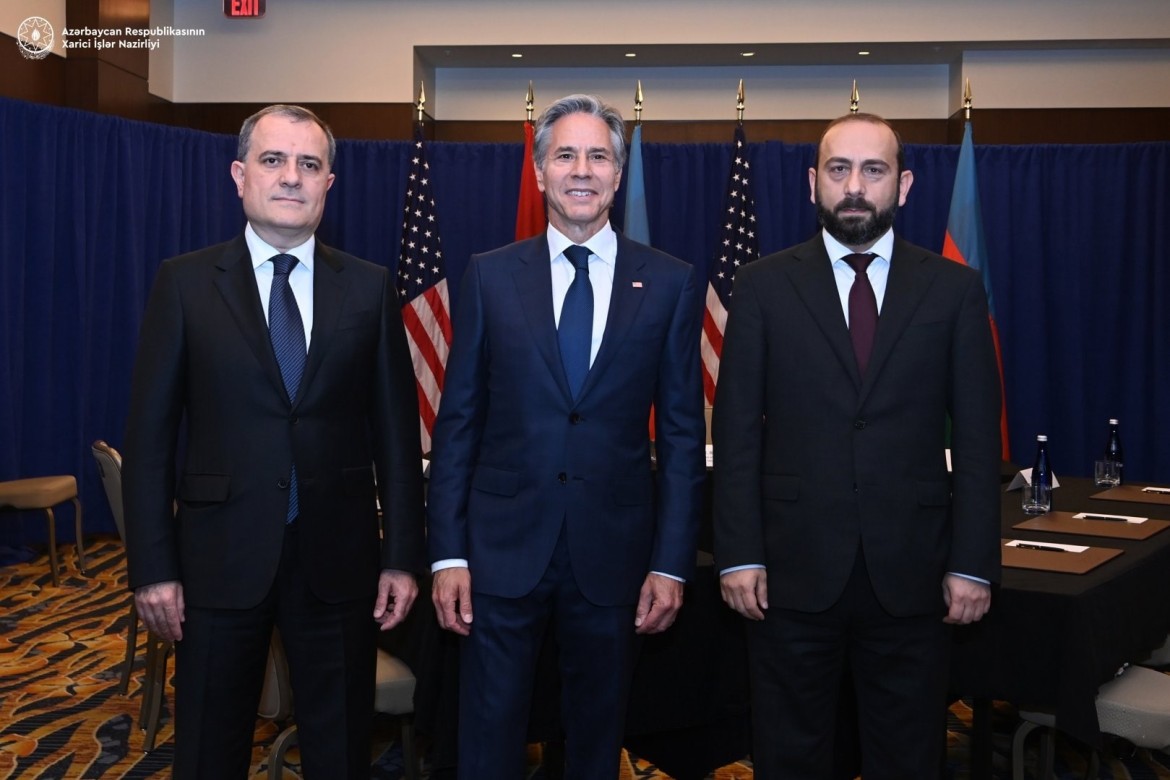 Vaşinqtonda ABŞ dövlət katibinin iştirakı ilə Azərbaycan və Ermənistan xarici işlər nazirlərinin görüşü keçirilir