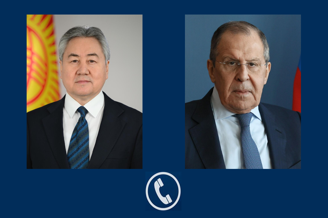 Qırğızıstan və Rusiya XİN rəhbərləri arasında telefon danışığı olub