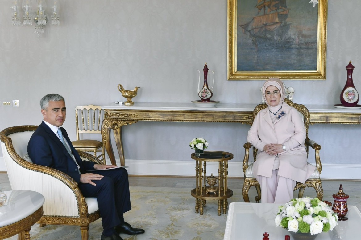 Anar Ələkbərov Əminə Ərdoğan ilə görüşüb