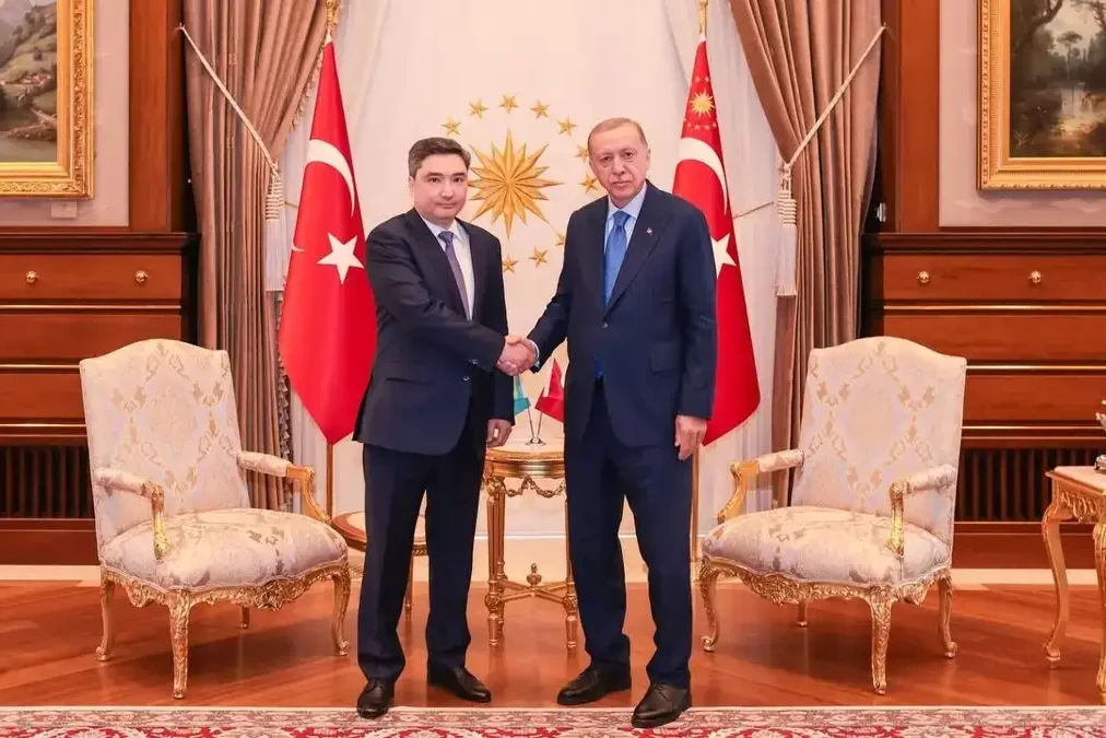 Ərdoğan Qazaxıstanın Baş nazirini qəbul edib