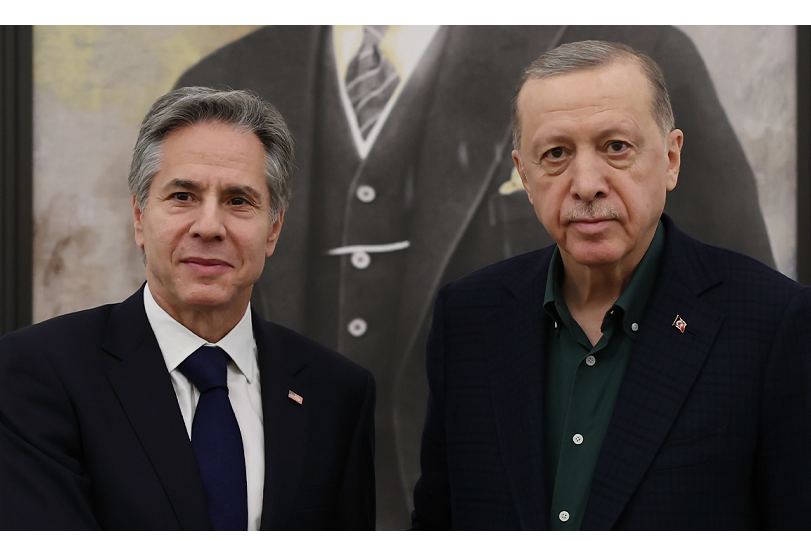 Ərdoğanın Blinkenlə müzakirə etdiyi məsələlər açıqlanıb