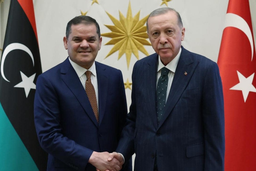 Ərdoğan Liviyanın baş nazirini qəbul edib