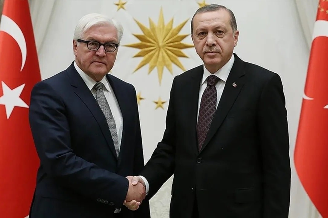 Ərdoğan Almaniya Prezidenti ilə görüşüb