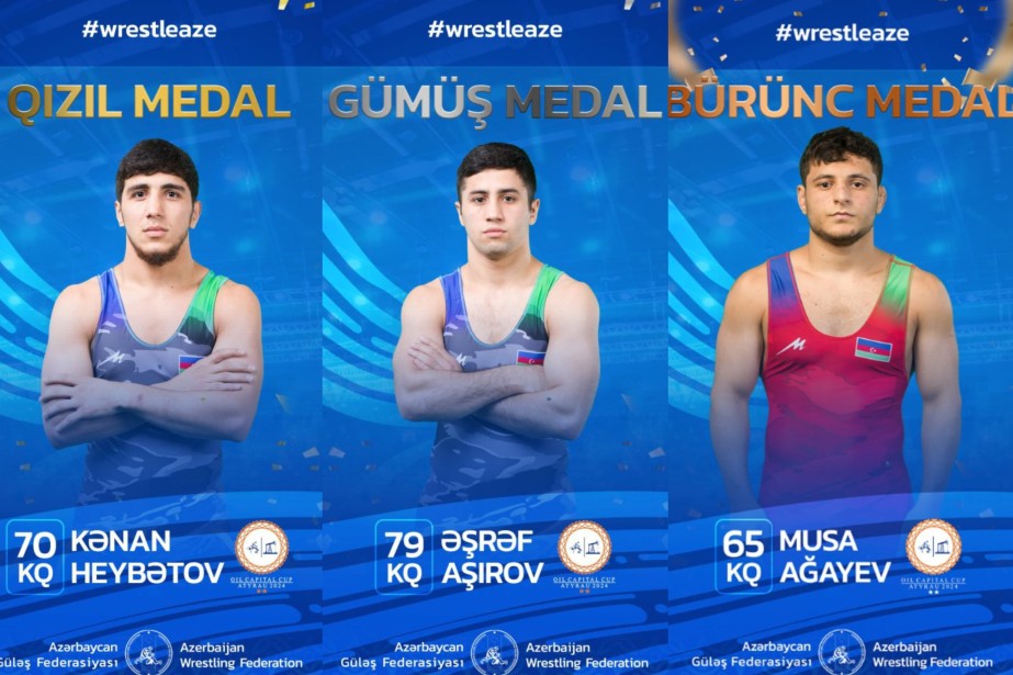 Azərbaycan güləş millisi Qazaxıstandakı turniri 1 dəst medalla başa vurub