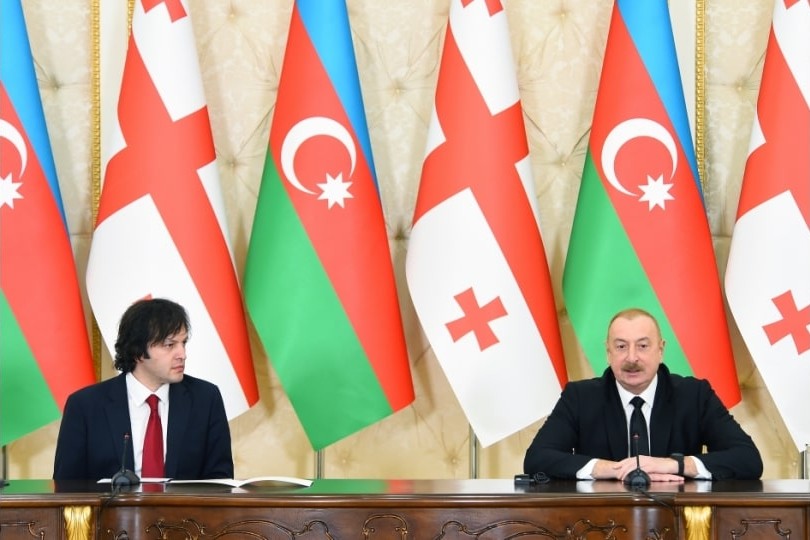 Gürcüstanın Baş naziri Prezident İlham Əliyevə təbrik məktubu ünvanlayıb