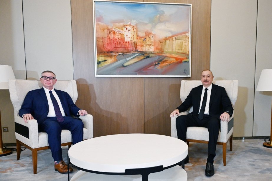 Prezident İlham Əliyev BMT Baş katibinin qanunun aliliyi və təhlükəsizlik təsisatları üzrə köməkçisini qəbul edib