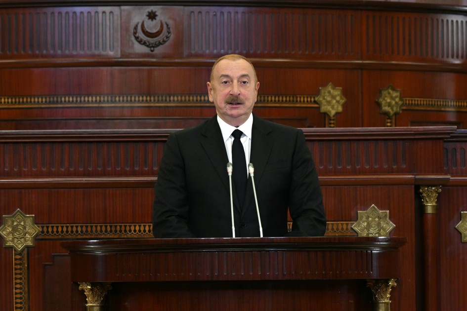 Prezident İlham Əliyev: Suverenliyimizin tam bərpa edilməsi ölkə qarşısında yeni üfüqlər açır