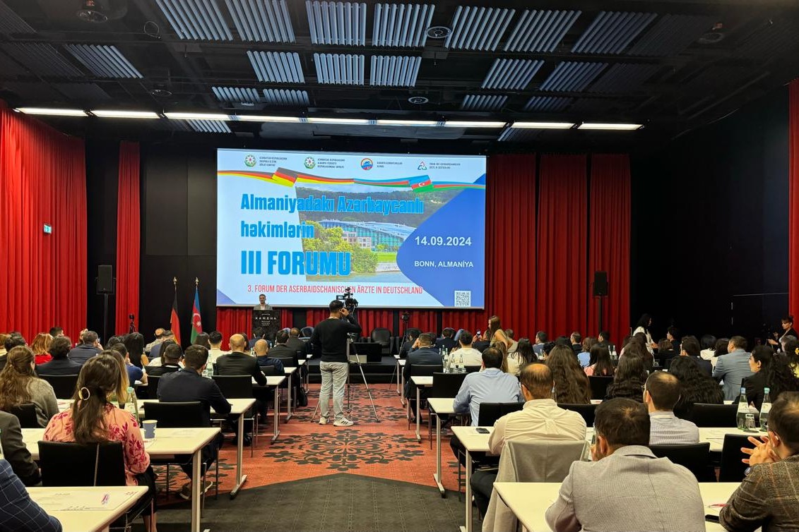 Almaniyada Yaşayan Azərbaycanlı Həkimlərin III Forumu keçirilir