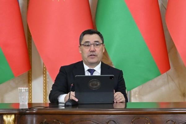 Sadır Japarov Prezident İlham Əliyevi təbrik edib