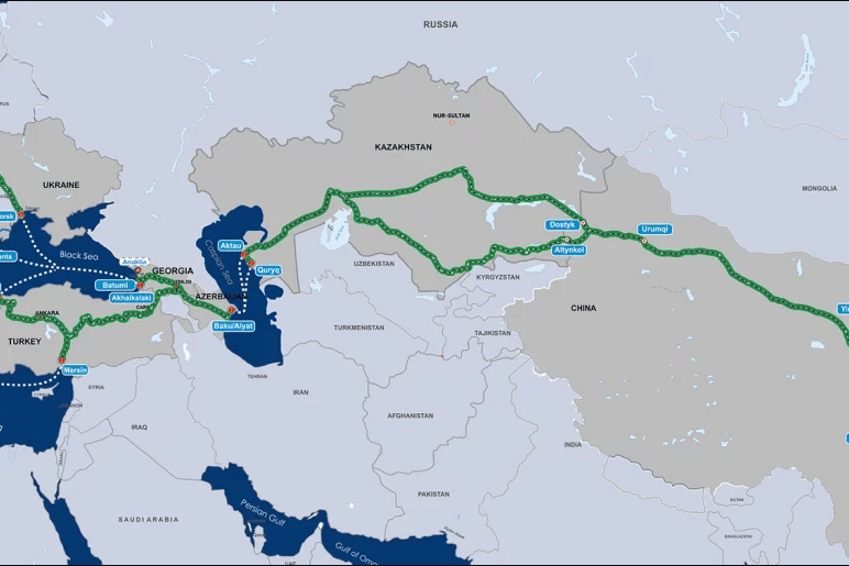 Orta Dəhliz regional geosiyasi strategiyaları müəyyən edən mühüm marşrutdur