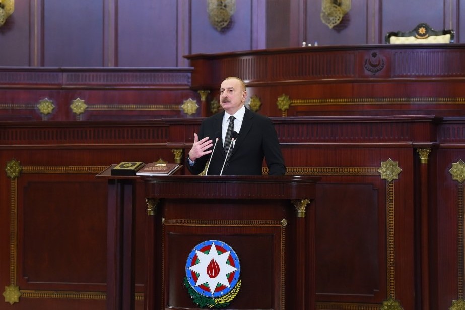 Prezident İlham Əliyev: Əgər Ermənistan öz qanunvericiliyini normal qaydaya salmasa, sülh müqaviləsi olmayacaq