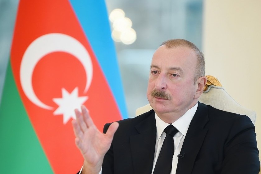 Prezident İlham Əliyev telekanallara müsahibəsində Yeni Kaledoniyada saxlanılan azərbaycanlı jurnalist barədə danışıb