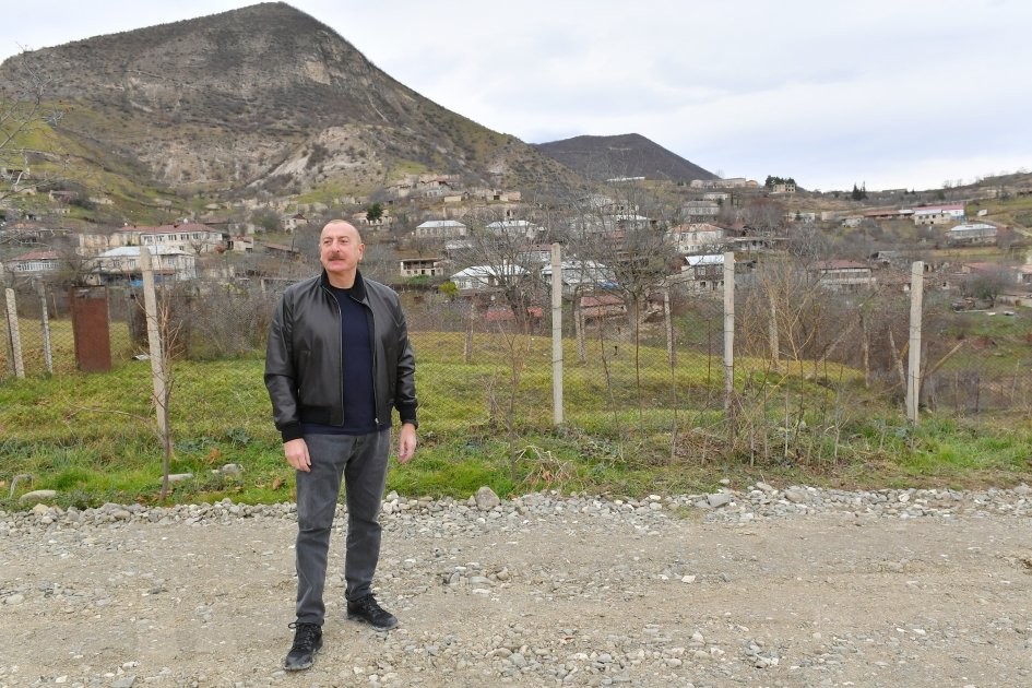 Prezident İlham Əliyev Xocalı rayonunun Pircamal kəndində olub 