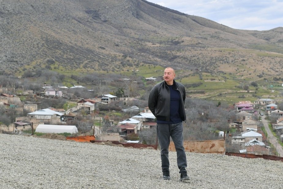 Prezident İlham Əliyev Xocalı rayonunun Pirlər kəndində olub