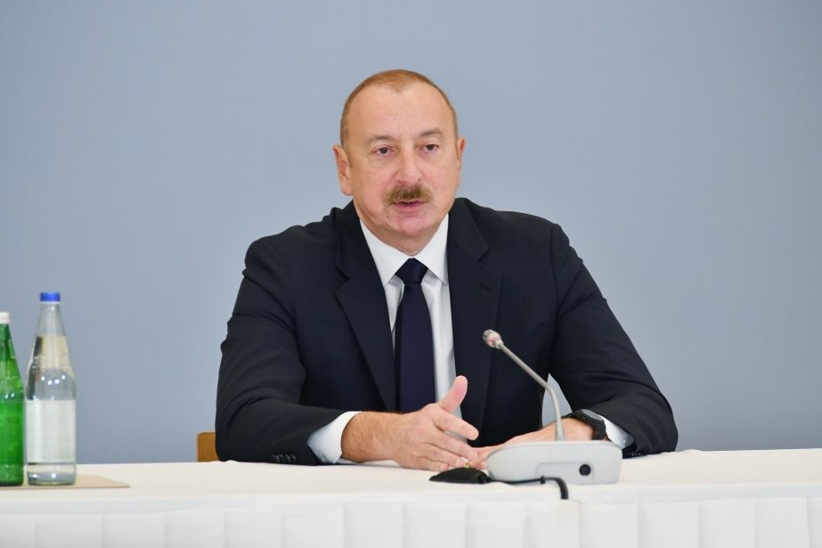 Prezident İlham Əliyev ADA-da keçirilən forumda Özbəkistanın ölkəmizə qardaş dəstəyindən danışıb