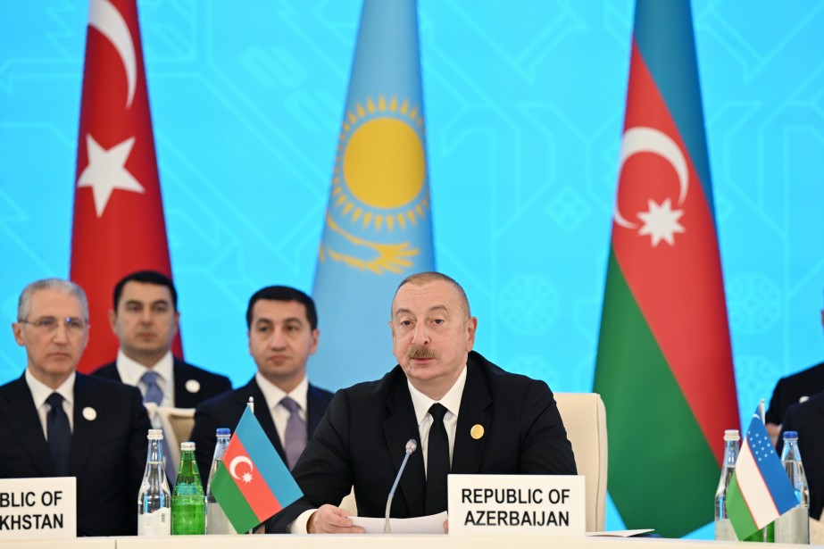 Prezident İlham Əliyev: Türk dünyasının və Türk Dövlətləri Təşkilatının gücləndirilməsi Azərbaycanın xarici siyasətinin prioritet istiqamətidir