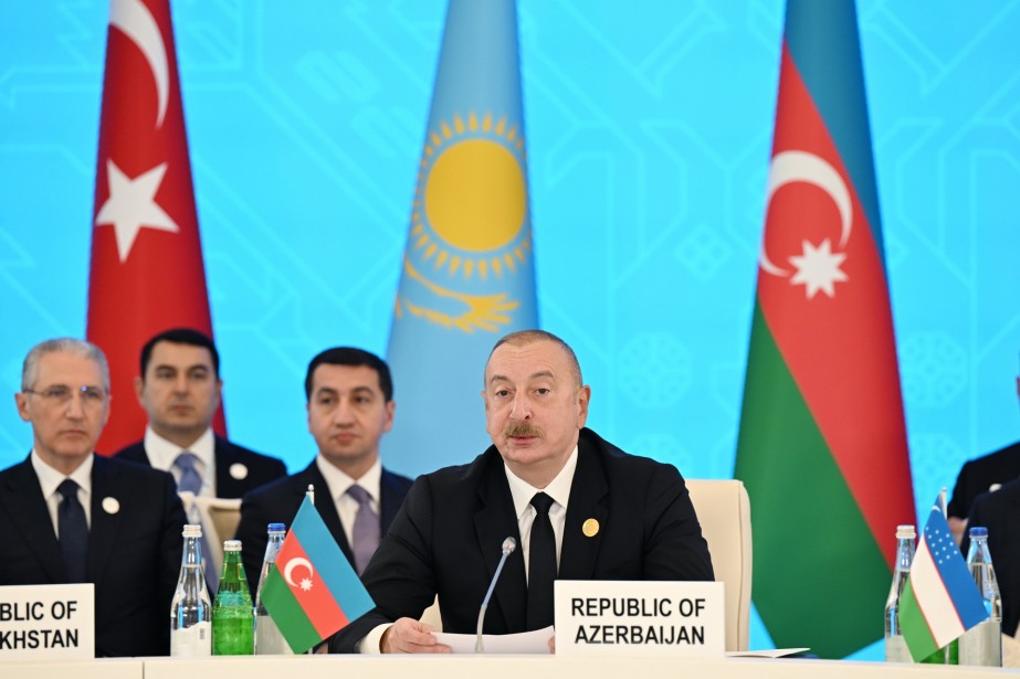 Prezident İlham Əliyev: Azərbaycan Türk dövlətləri üçün önəmli tranzit xidmətləri göstərir