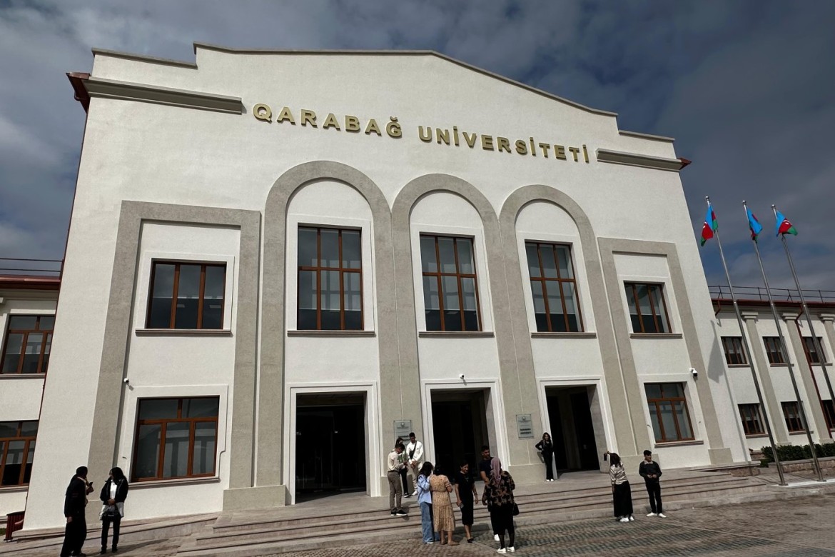 Qarabağ Universiteti və yataqxanasından görüntülər