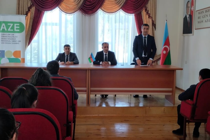 Qusarda maarifləndirmə tədbiri keçirilib