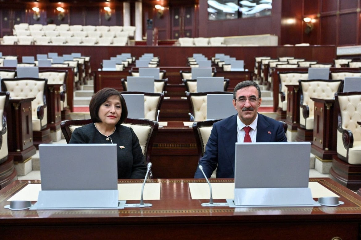 Sahibə Qafarova Cevdet Yılmazla görüşüb