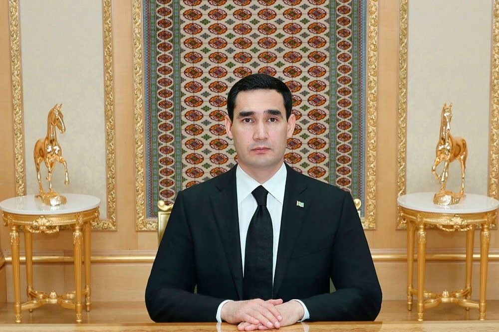 Sərdar Berdiməhəmmədov Prezident İlham Əliyevi təbrik edib