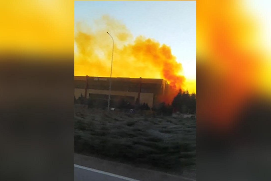 Kocaelindəki fabrikdə kimyəvi sızıntı baş verib