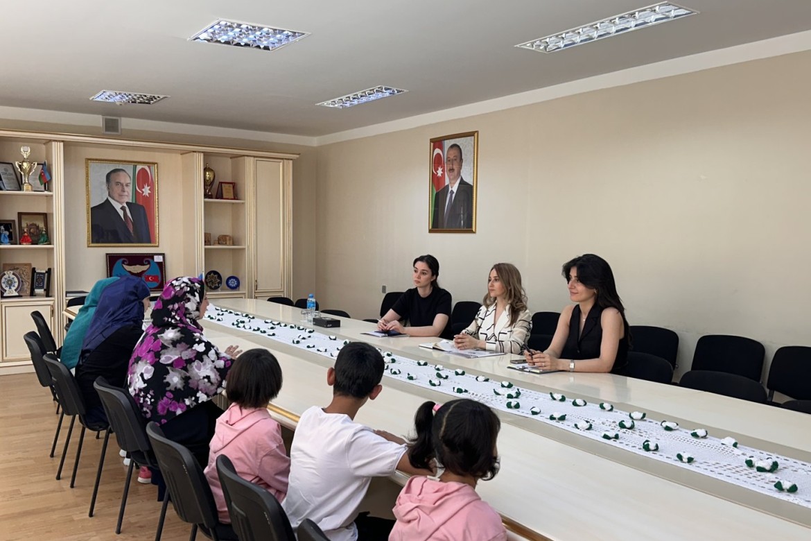 Ombudsmanın nümayəndələri Suriyadan repatriasiya olunmuş şəxslərlə görüşüb