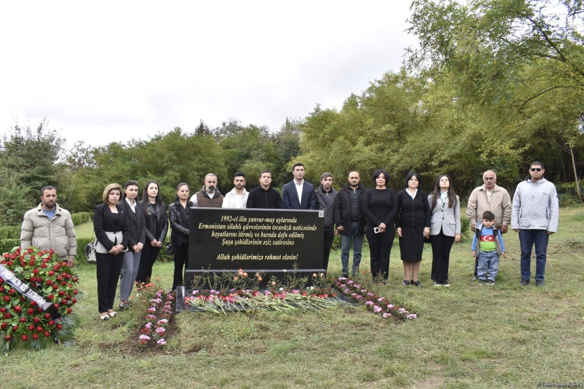 Şəhidlərimizin xatirəsi Şuşada ehtiramla yad edildi