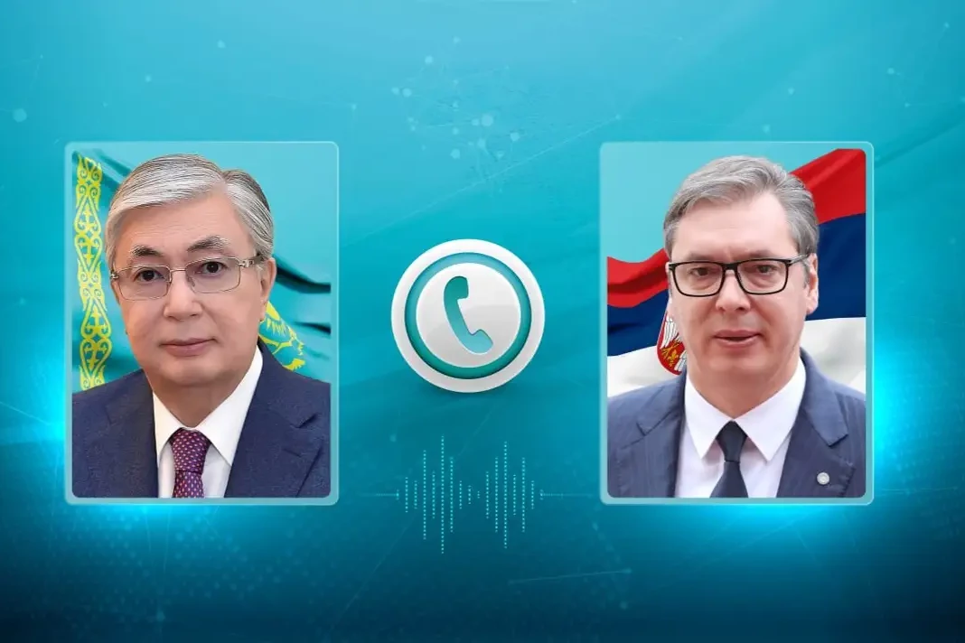 Tokayev və Vuçiç arasında telefon danışığı olub