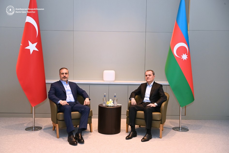 Ceyhun Bayramov və Hakan Fidan Şuşada görüşüb