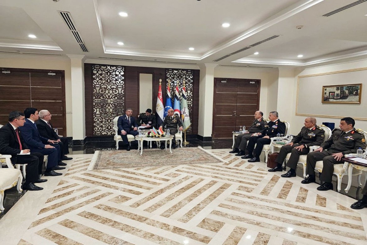 Zakir Həsənov misirli həmkarı ilə görüşüb