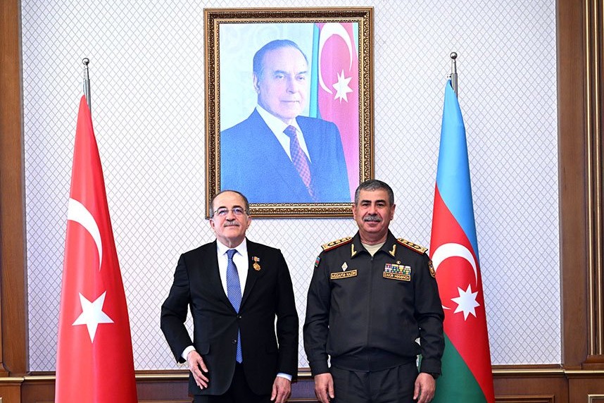 Zakir Həsənov Türkiyənin milli müdafiə nazirinin müavini ilə görüşüb