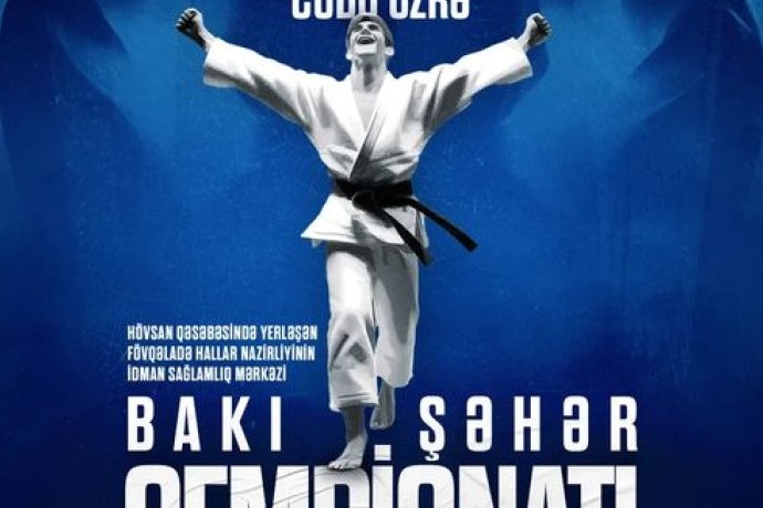 Cüdo üzrə Bakı şəhər çempionatı keçiriləcək