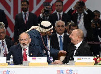 Prezident İlham Əliyev Kazanda XVI BRICS Sammitinin “Outreach” / “BRICS+” formatının ilk plenar iclasında iştirak edir