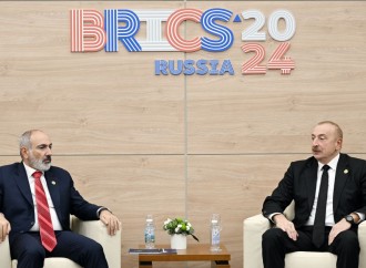 Kazan şəhərində Prezident İlham Əliyevin Ermənistanın Baş naziri ilə görüşü başlayıb