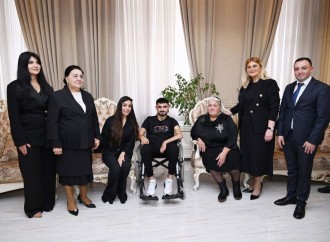 Heydər Əliyev Fondunun vitse-prezidenti Leyla Əliyeva Sumqayıtda “Ülviyyət” adlı tədbirdə iştirak edib