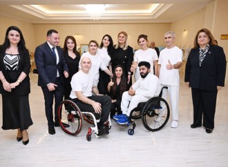 Heydər Əliyev Fondunun vitse-prezidenti Leyla Əliyeva Sumqayıtda “Ülviyyət” adlı tədbirdə iştirak edib